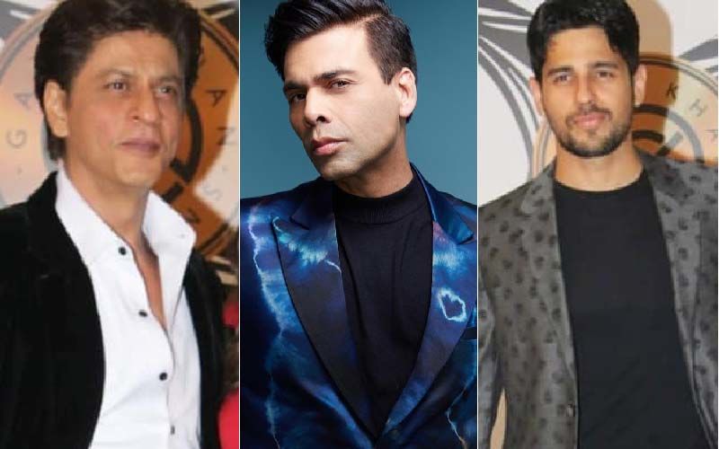 Suited Up Just Right- SRK Goes Monochrome, Karan Johar Dives Into ELECTRIC Blue, Sidharth Malhotra Opts For Polka Dots