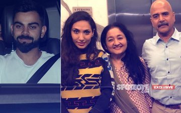 Virat Kohli Sees Anushka's Pari With In-Laws Ashima & Ajay Kumar And Producer Prernaa Arora