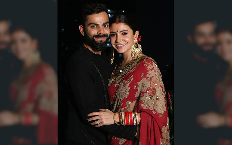 Anushka Sharma's Floral Maxi Dress In A Photo With Virat Kohli On