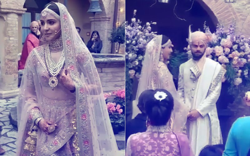 VIDEO: Virat Kohli WELCOMES HIS BEAUTIFUL BRIDE, Anushka Sharma