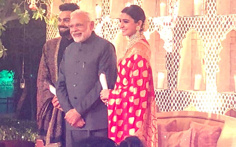 Virushka's Wedding Reception: The Big Moment Is Here, PM Narendra Modi Attends