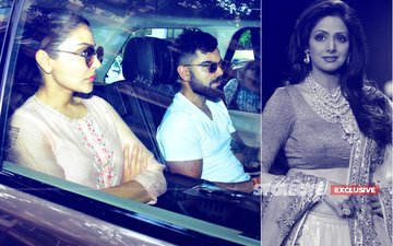 Virat Kohli & Anushka Sharma Visit Boney Kapoor To Offer Condolences For Sridevi's Untimely Demise