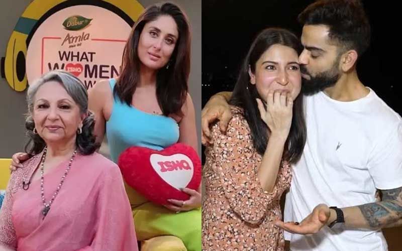 When Sharmila Tagore Told Kareena Kapoor Khan 'Virat Kohli- Anushka Sharma Will Have A Child One Day And Taimur Will Be Relegated' - Video