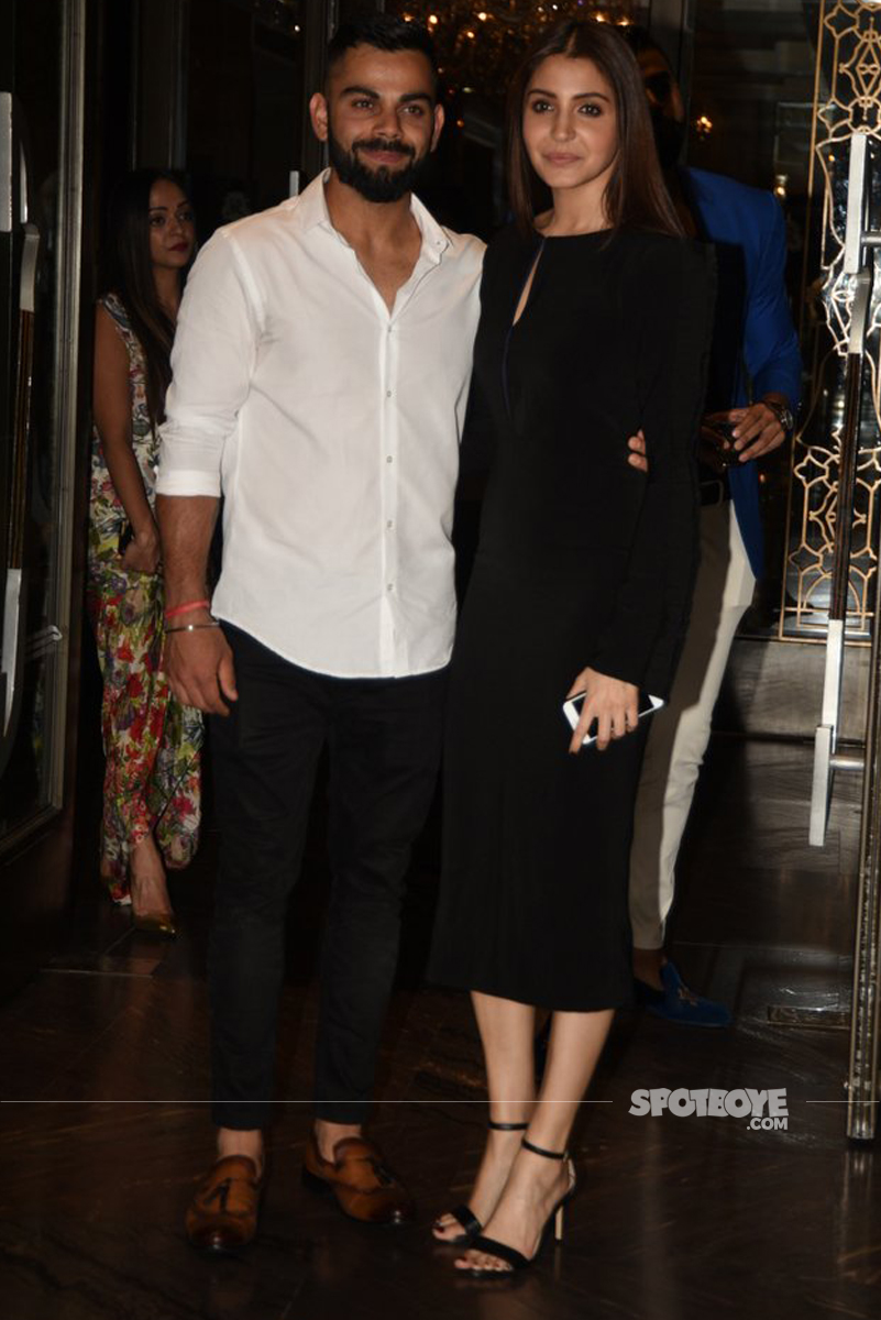 virat kohli anushka sharma at zaheer khan sagarika ghatge engagement