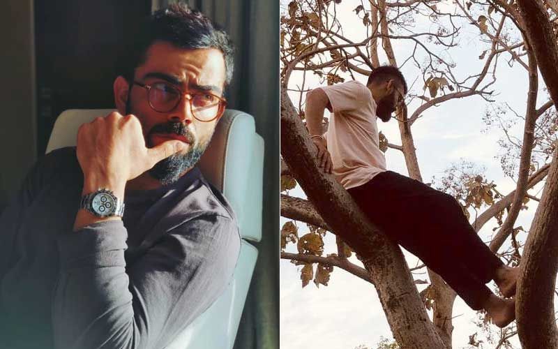 After Anushka Sharma, Hubby Virat Kohli Treats Fans With An Old Picture; Throwback To The Time When He ‘Could Climb Up A Tree And Chill’
