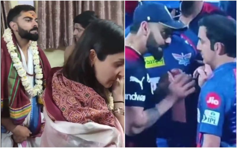Virat Kohli-Anushka Sharma Visit A Temple And Seek Blessings, A Days After His Ugly Spat With Gautam Gambhir During An IPL Match- WATCH