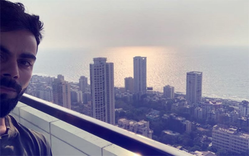 Check Out The View From Virat Kohli & Anushka Sharma’s Sea-Facing Apartment