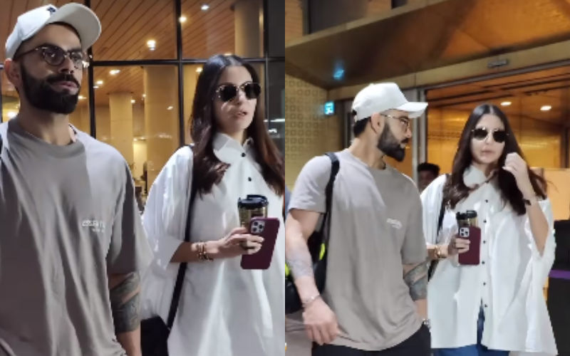 Virat Kohli, Anushka Sharma Looked Disappointed As They Return To Mumbai After RCB Is Out Of IPL 2023 Finale; Couple Refuses To Pose For Paps