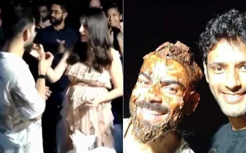 INSIDE Virat Kohli’s Birthday Bash With Pregnant Anushka Sharma And RCB Teammates: Cricketer Hugs And Kisses His Wife In Adorable VIDEO