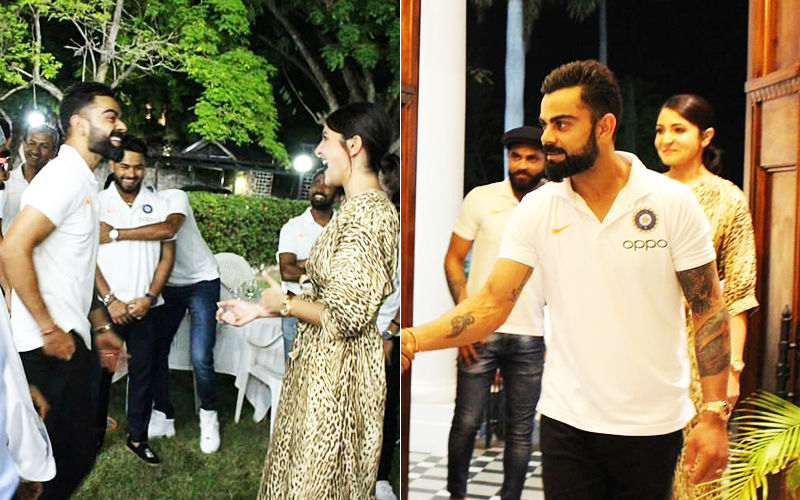 Virat Kohli-Anushka Sharma Have A Gala Time Along With Team India At Indian High Commissioner's Residence In Jamaica