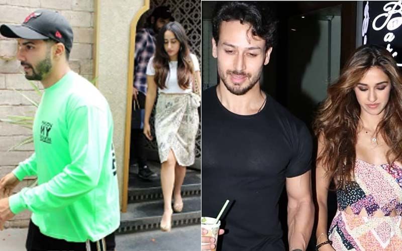 It’s A Date! Varun Dhawan-Natasha Dalal And Tiger Shroff-Disha Patani Sneak In Some Couple Time – Pics Inside