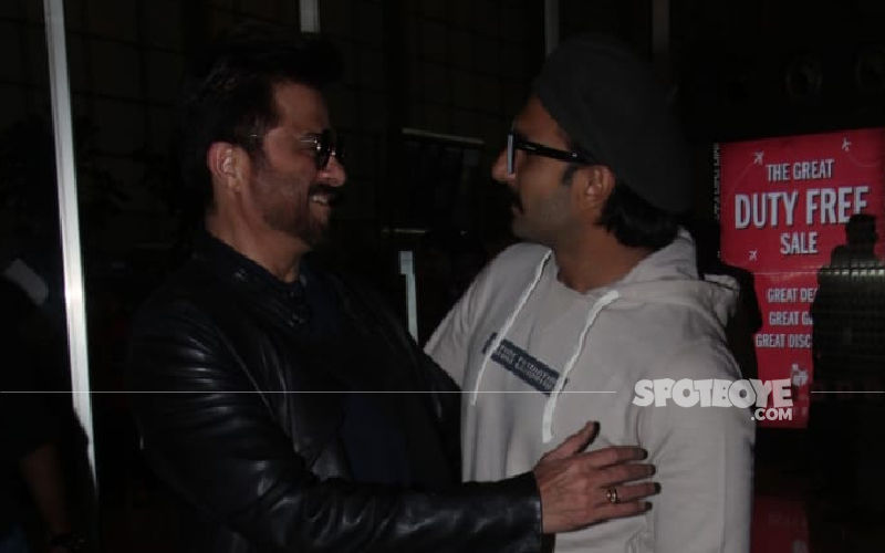 Ranveer Singh-Anil Kapoor’s Warm Camaraderie And Infectious Energy At The Airport Can’t Be Missed