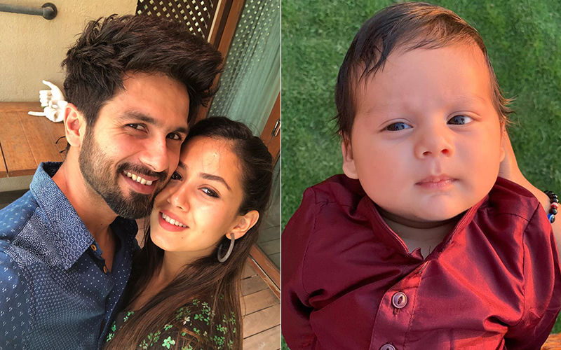 We Have Lost Our Heart To The First Close-Up Of Shahid Kapoor And Mira Rajput’s Little Boy, Zain