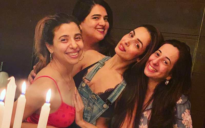 Malaika Arora Gets Trolled For Placing Her Hand Inappropriately On A Friend