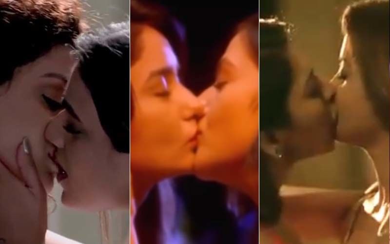 When Nia-Isha Sharma, Sakshi Pradhan-Karishma Sharma, Priyal Gor- Leena Jumani, Madhura Naik – Aasma Badar Set The Screen Afire With Their Lesbian Kisses