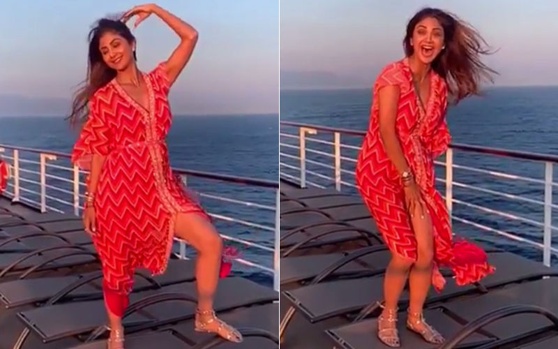 When Shilpa Shetty Made An Oopsie During Her Marilyn Monroe Moment On A Cruise- Watch Video