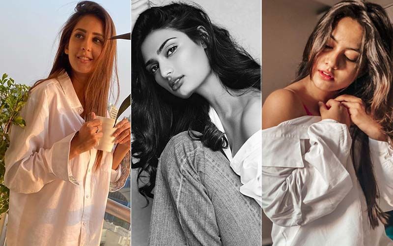 Reem Shaikh, Chahatt Khanna And Athiya Shetty Wear The Unbuttoned White Shirt; Who Wore It Better?