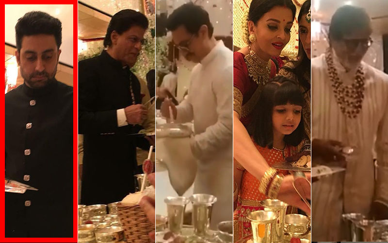 Why Were Shah Rukh Khan-Aamir Khan And Bachchans Serving Food At Isha Ambani's Wedding? Abhishek Has The Answer