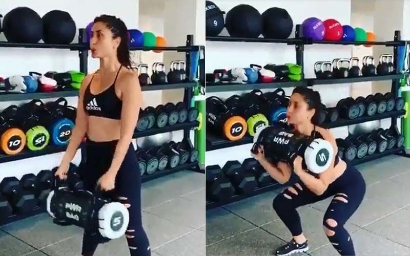Workation Ya Vacation, There’s No Stopping Kareena Kapoor From Hitting The Gym- Watch Video