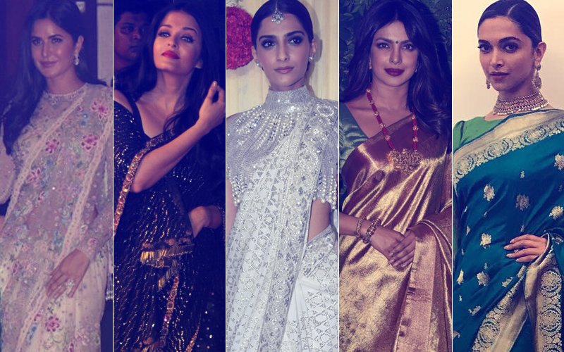 WORST Saree Looks By Katrina, Aishwarya, Sonam, Priyanka & Deepika- DO NOT REPEAT!