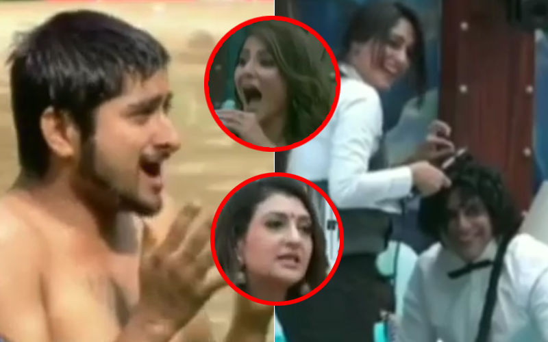 Bigg Boss 12: Karanvir Bohra Curls His Hair, Deepak Thakur Jumps Into The Swimming Pool