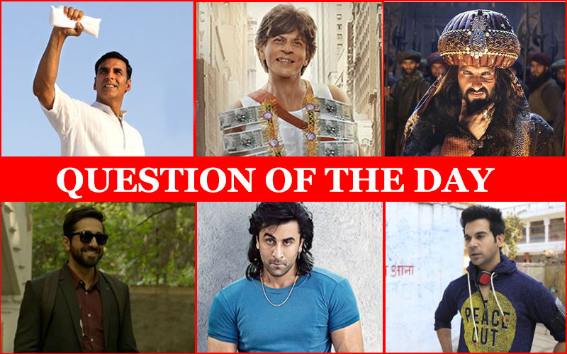 Who Should Win The Best Actor Filmfare Award 2019- Shah Rukh, Akshay, Ranveer, Ranbir, Rajkummar Or Ayushmann?