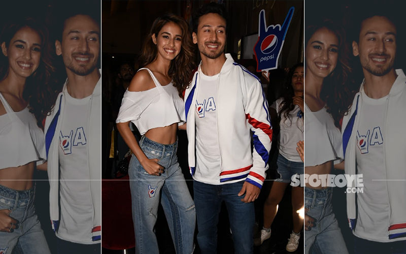 Tiger Shroff-Disha Patani Display Their Cute Chemistry During Song Promotion