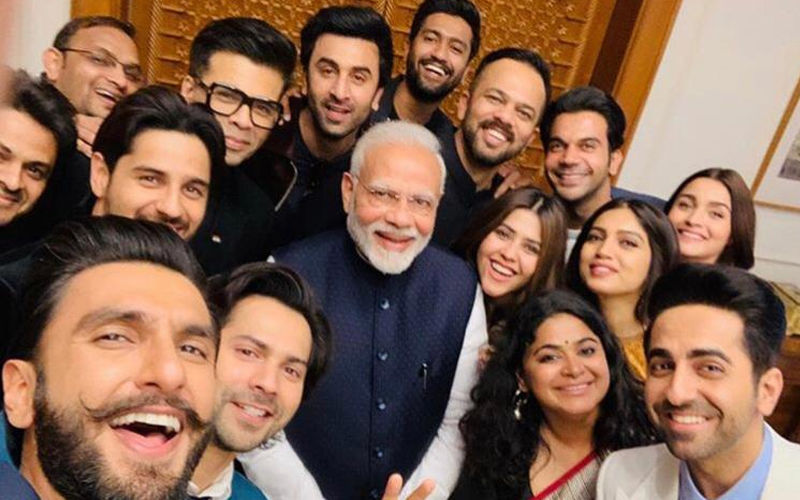 Ranveer Singh, Alia Bhatt, Ranbir Kapoor, Vicky Kaushal, Varun Dhawan Meet PM Modi; Selfie Toh Banti Hai!