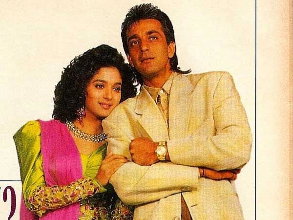 sanjay dutt madhuri film still