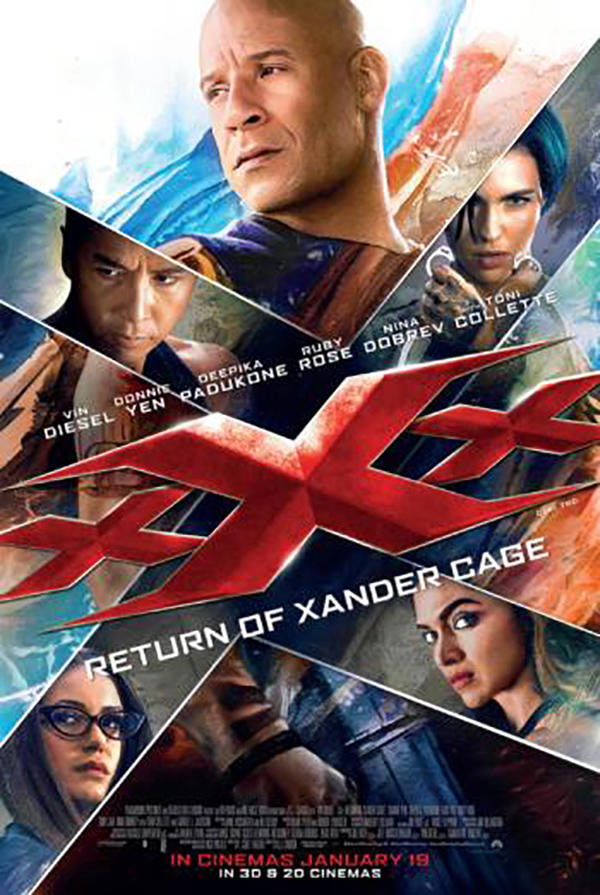xxx the return of xander cage poster