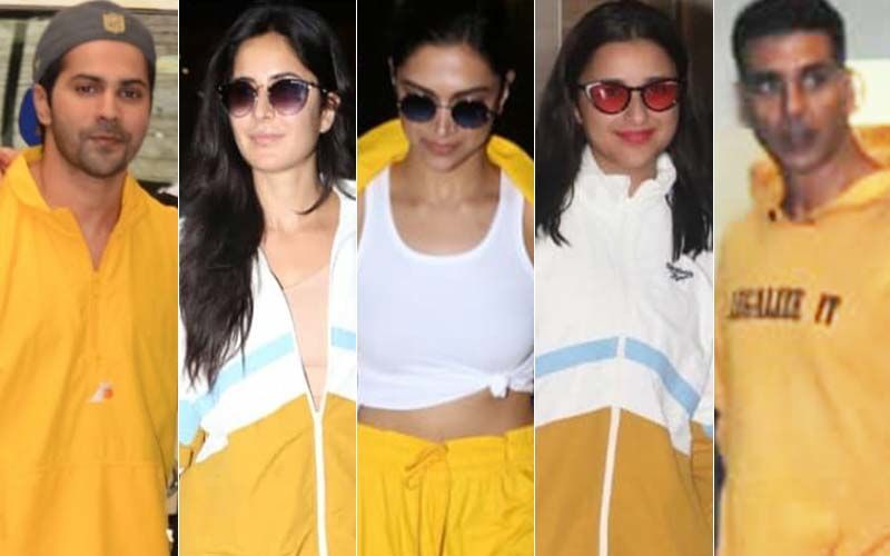 Yellow Is The Flavour Of The City: Deepika Padukone, Katrina Kaif, Akshay Kumar, Varun Dhawan, Parineeti Chopra Rock The Bright Colour And How!