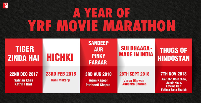 yrf movie marathon