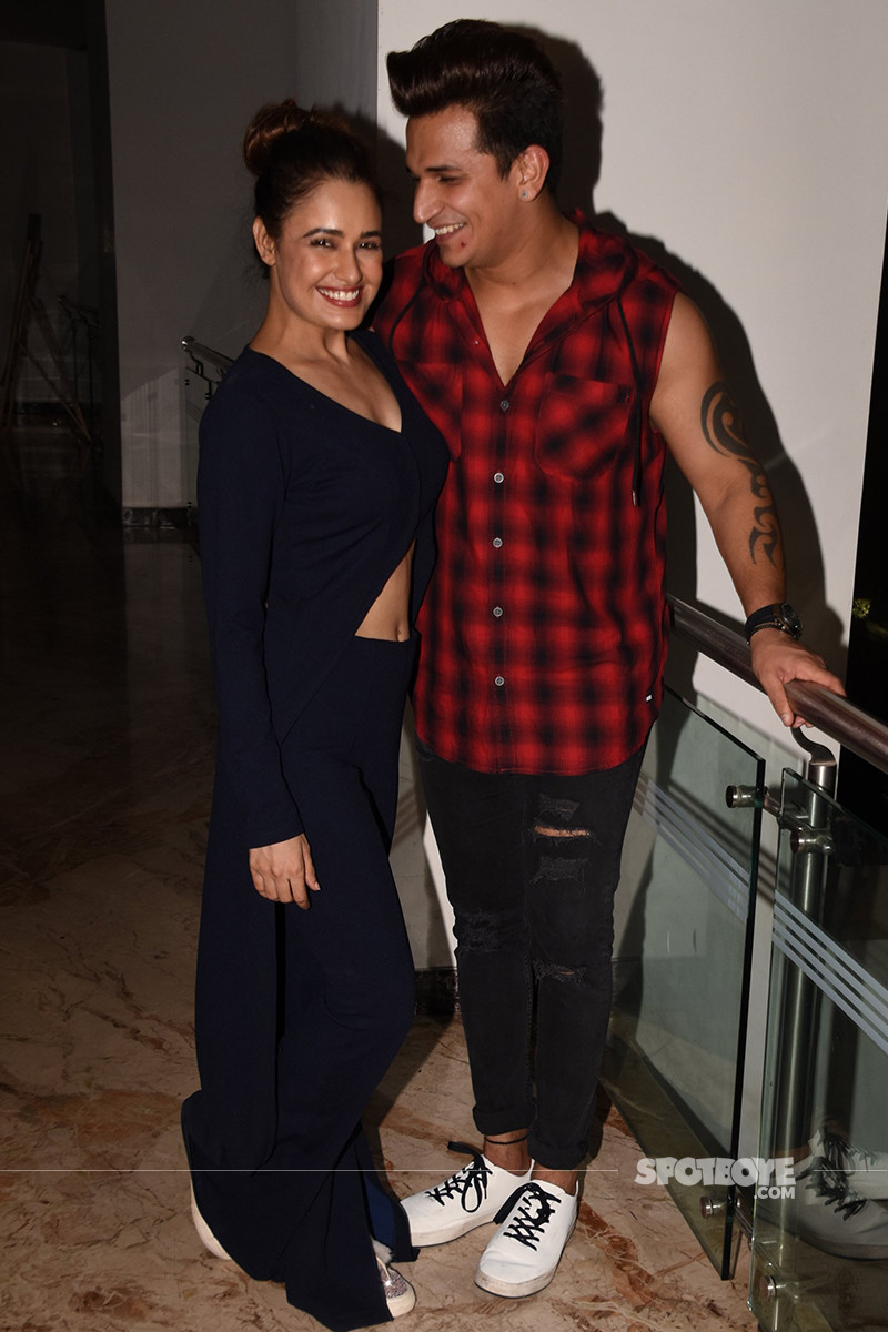 yuvika chaudhary and prince narula are all smiles