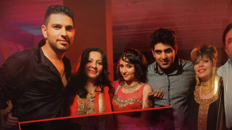 yuvraj singh aksnksha sharma wedding pics