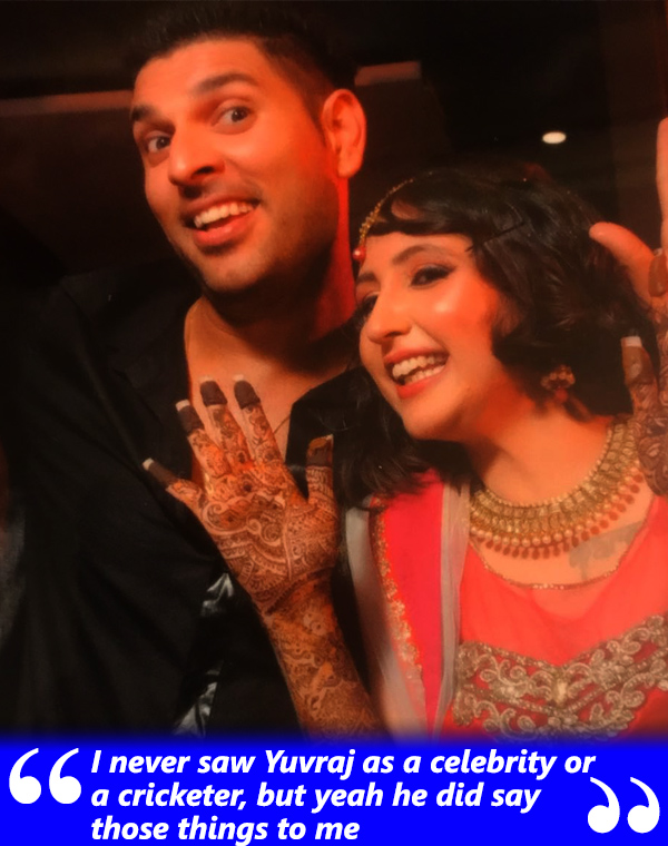 yuvraj singh and akanksha sharma