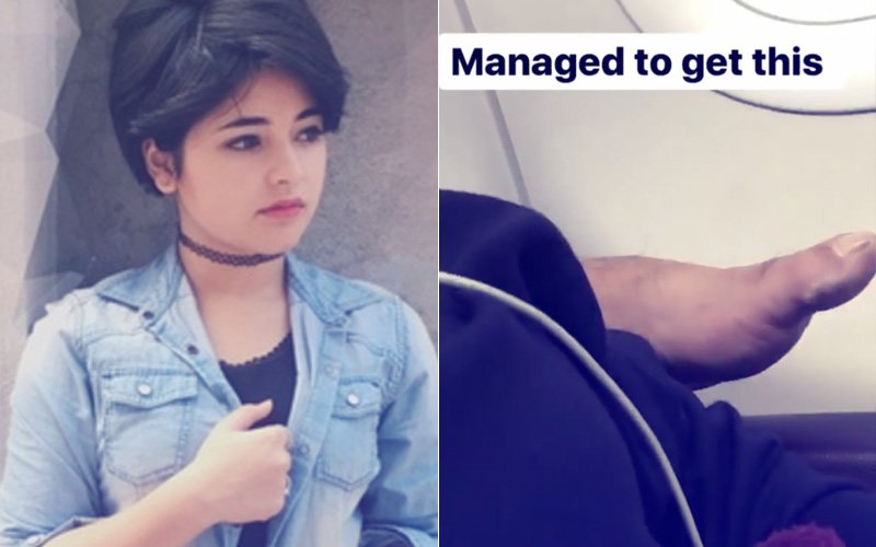 “His Foot Rubbed Against My Back & Neck,” Dangal Girl Zaira Wasim Molested On A Flight