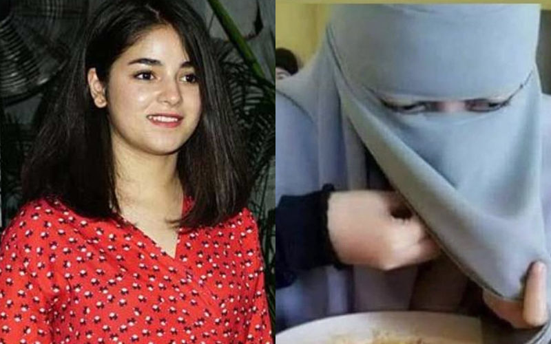 Zaira Wasim SLAMS A Netizen Questing Woman Eating In Niqab; Former Actress Says, ‘We Don’t Do It For You, Deal With It’