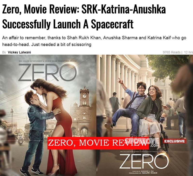 zero movie review