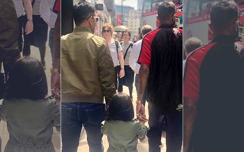 Hardik Pandya Misses Ziva And MS Dhoni; Posts A Cute Throwback Picture On Social Media