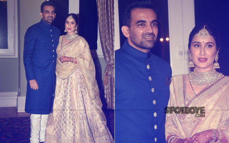 These Pictures Prove That Zaheer Khan & Sagarika Ghatge’s Wedding Reception Was A SPLENDID Affair